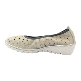 Salones de piel con estampados Filippo 047 beige 2