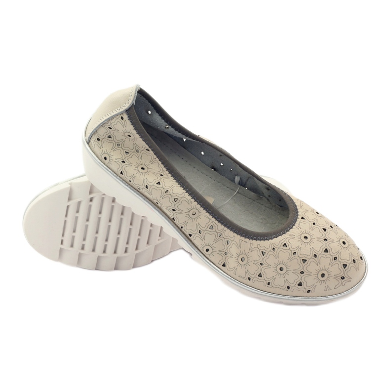 Salones de piel con estampados Filippo 047 beige 3