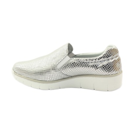 Deportivas de piel slipony Filippo 204 blanco gris 2 Deportivas de piel slipony Filippo 204 blanco gris 2