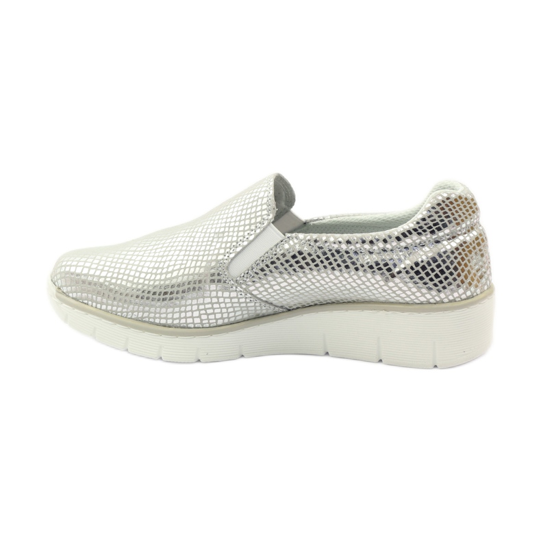 Deportivas de piel slipony Filippo 204 blanco gris 2 Deportivas de piel slipony Filippo 204 blanco gris 2