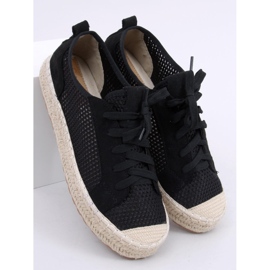 BM Black BB06P Zapatillas alpargatas negras negro 1