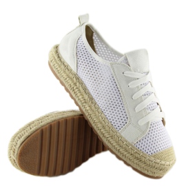 Deportivas alpargatas blancas BB06P Blanco 3