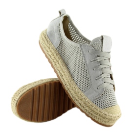 Deportivas alpargatas grises BB06P Gris 3
