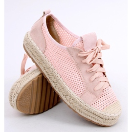 Pink BB06P Zapatillas alpargatas rosas rosado 3