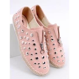 Alpargatas con tachuelas rosas 9039-28 Pink rosado 1