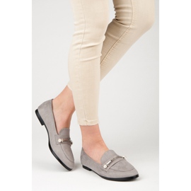 Seastar Mocasines con Perlas gris 2 Seastar Mocasines con Perlas gris 2