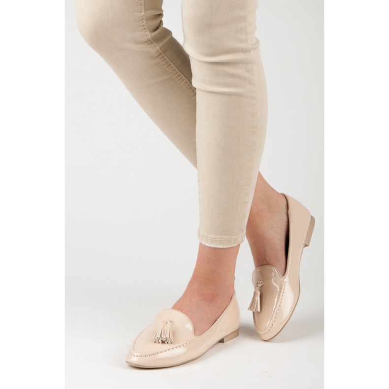 Vices Mordazas mocasines lacados marrón 1