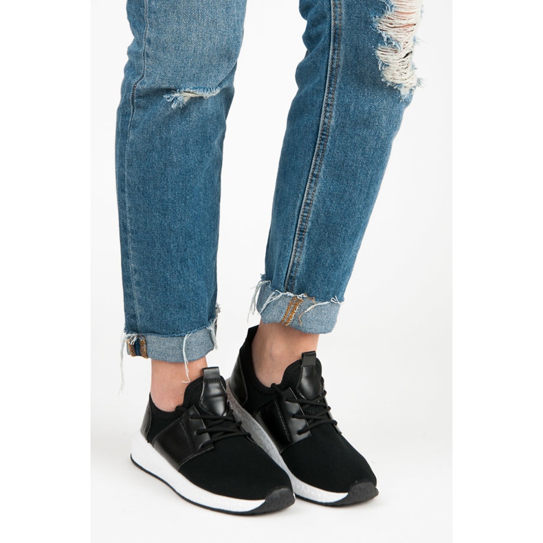 Zapatos para correr negro 1