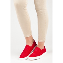 Seastar Zapatillas sin cordones rojas rojo 1