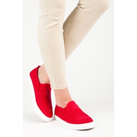 Seastar Zapatillas sin cordones rojas rojo 2
