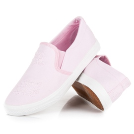 Seastar Zapatillas sin cordones rosas rosado 4