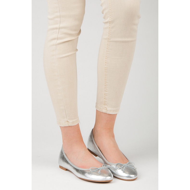 Seastar bailarinas plateadas gris 1