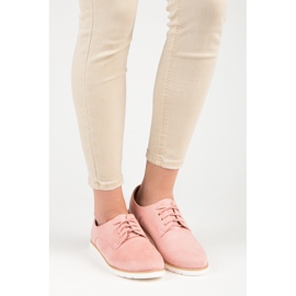 Seastar Zapatos calados atados rosado 1