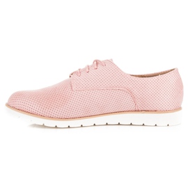 Seastar Zapatos calados atados rosado 3