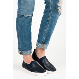 Seastar zapatillas sin cordones azul 1