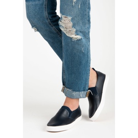 Seastar zapatillas sin cordones azul 2