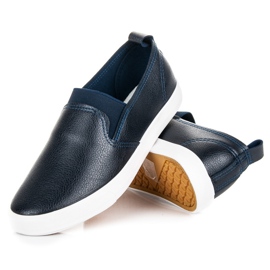 Seastar zapatillas sin cordones azul 4
