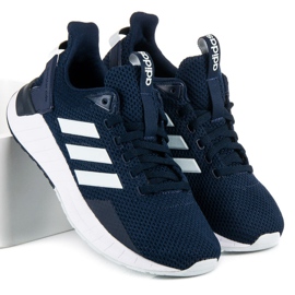 Paseo adidas questar blanco azul marino 1