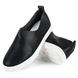 Zapatillas slip-on negras negro 3