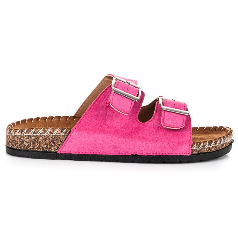 Seastar Babuchas ante con hebillas rosa 2