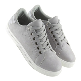 Gris Deportivas mujer grises SU09p Gris 3