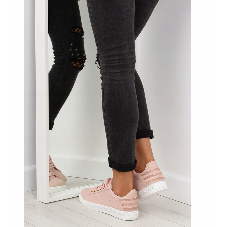 Deportivas rosas de mujer SU09p Rosa 1