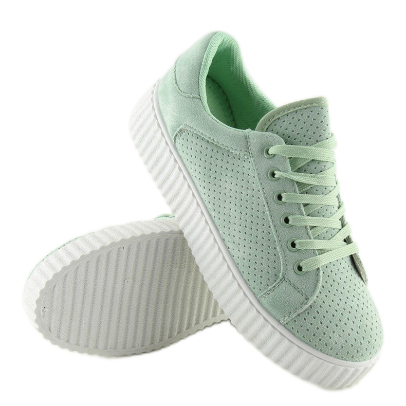 AX02 Zapatillas creepers verdes 1 AX02 Zapatillas creepers verdes 1