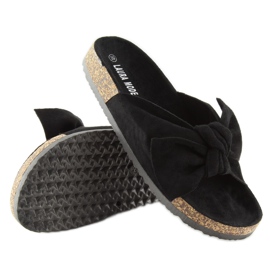 Zapatillas corcho negro LS-90 negro 3