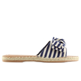 LL-133P D.BLUE Alpargatas slippers azul marino 4