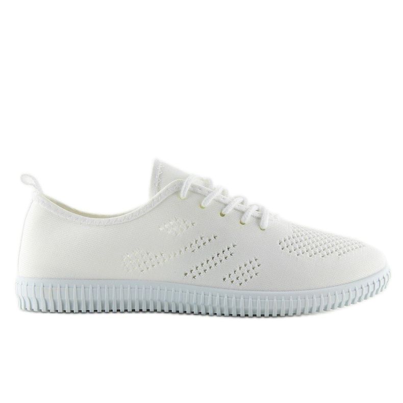 Deportivas blancas mujer LA10P blanco 2