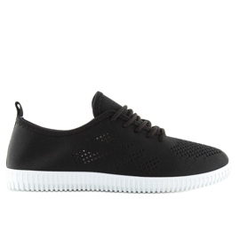 Deportivas negras de mujer LA10P Black negro 2