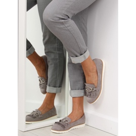 Gris Mocasines mujer gris G237 gris 2