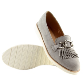 Gris Mocasines mujer gris G237 gris 3