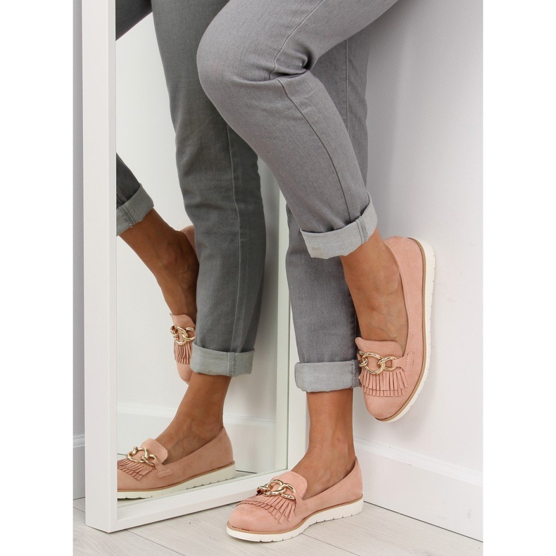 Mocasines mujer rosa G237 rosa rosado 2