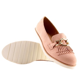 Mocasines mujer rosa G237 rosa rosado 3