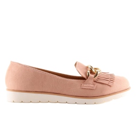 Mocasines mujer rosa G237 rosa rosado 5