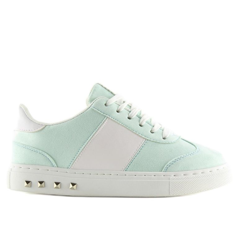 Deportivas mujer verde menta pastel 2