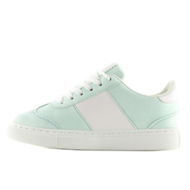 Deportivas mujer verde menta pastel 5