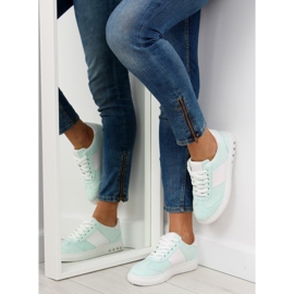 Deportivas mujer verde menta pastel 7