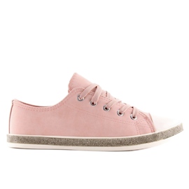 Deportivas rosas de mujer BM1950 Rosa 1
