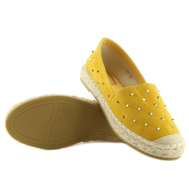 Amarillo Alpargatas con tachuelas amarillo 5481 Amarillo 1