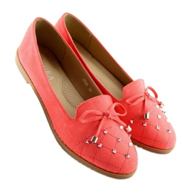 Mocasines naranja lordsy 2568 Rojo 1
