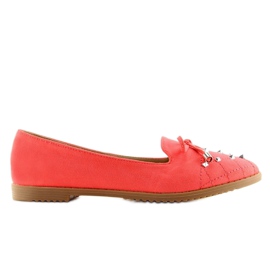 Mocasines naranja lordsy 2568 Rojo 4