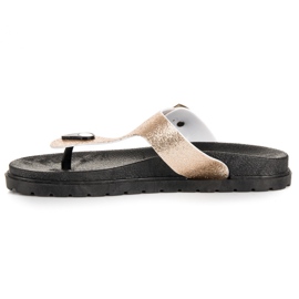 Zapatillas VINCEZA doradas dorado 5