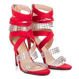 Sergio Todzi Sandalias sergio sexy para usar rojo 6