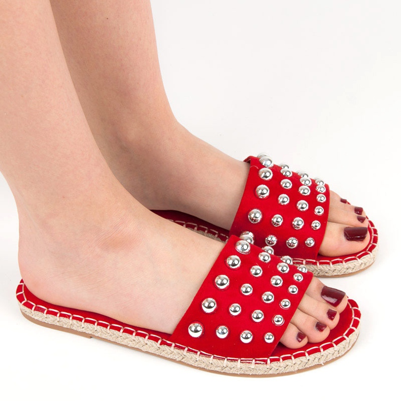 Seastar Chanclas alpargatas ante rojo 1 Seastar Chanclas alpargatas ante rojo 1