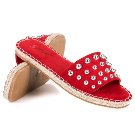 Seastar Chanclas alpargatas ante rojo 4