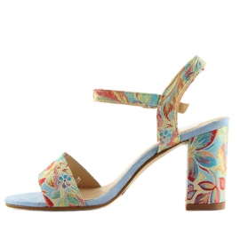 Sandalias azul oriental LT92 azul 3