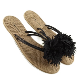 Chanclas negras CK32P negras negro 6
