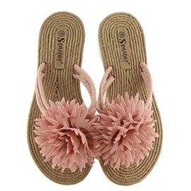 Chanclas rosa CK32P rosa rosado 5